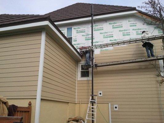 Hardie Installation