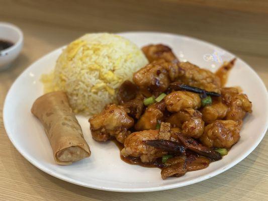 Orange Chicken Lunch Special