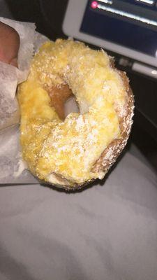 Gooey butter cake doughnut