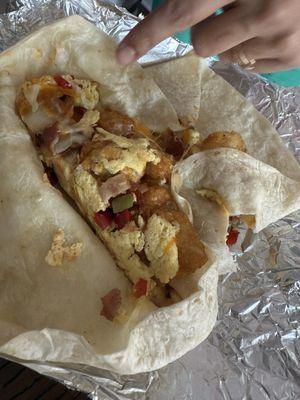 Build Your Own Breakfast Burrito