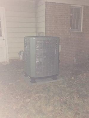 My new heat pump