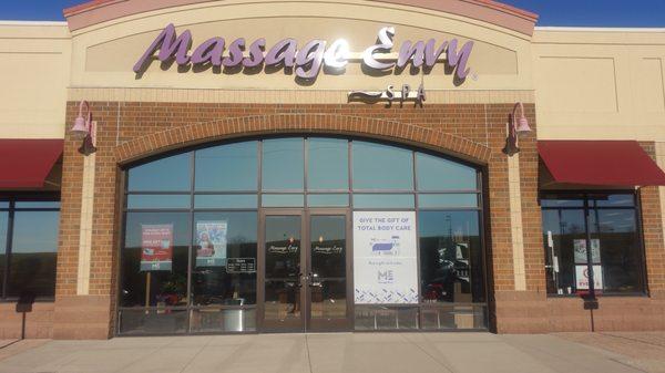 Another sunny day at Massage Envy.