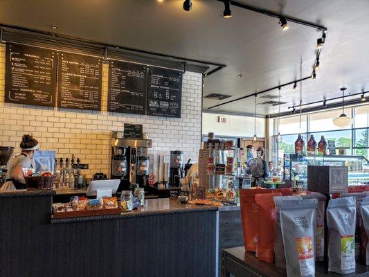 Front Counter at Stone Creek Coffee Oconomowoc