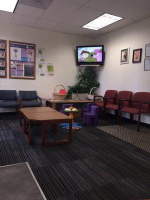 The waiting room