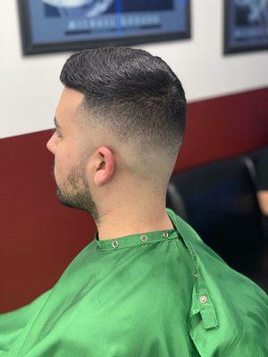 Mid fade done by David