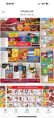 Here is the add, with the date. Buy 2 Get 3 Soda packs of 12 FREE.