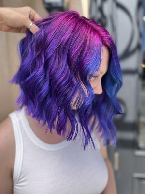 Purple isn't just a color. It's a state of mind. A fearless attitude. A way of life.
Color by @jordi.b.beauty