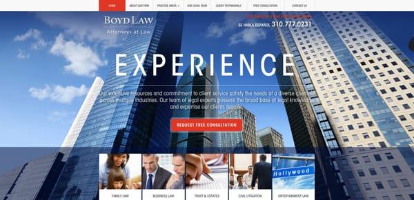 Boyd Law Los Angeles website
http://www.boydlawlosangeles.com