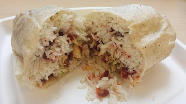 Desi Crispy Chicken Wrap