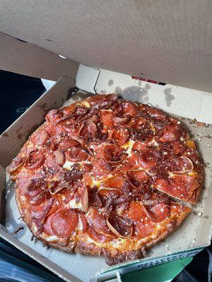 Triple Pepperoni Magnifico gluten free