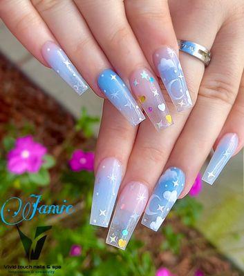 Acrylic nails design