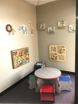 Kids play area