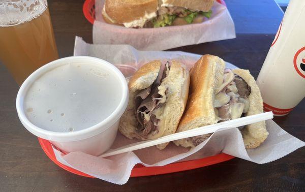 Their version of a French dip. Yum