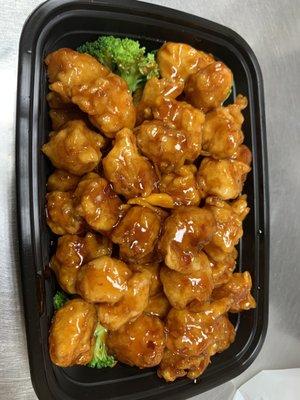 Orange chicken