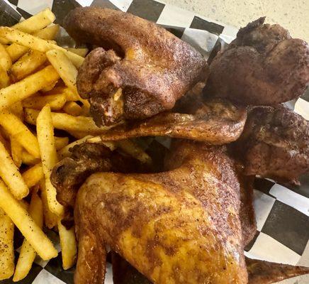 Jumbo Wings & Fries