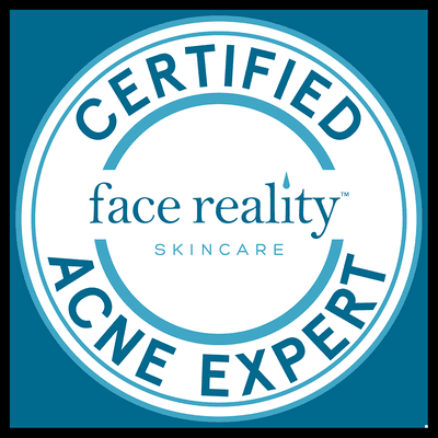 Our Esthetician and Laser Specialist Paola is a certified Face Reality Acne Expert! Face Reality  is known for it's +90% success rate.