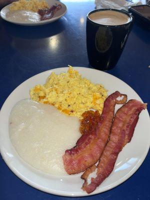 1 Man Breakfast, which was supposed to be a bowl, but ended up being an All American Plate