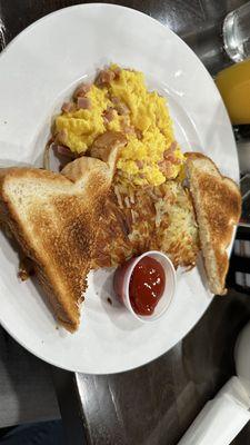 Country Scrambler-Hash brown