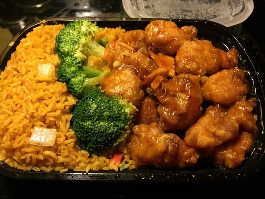 Orange chicken