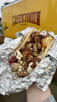 Chicken gyro