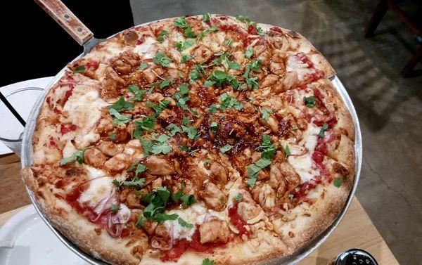 Bbq chicken pizza