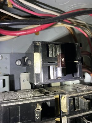 Breaker switch