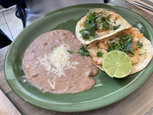 Shrimp tacos