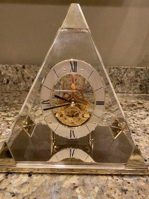 I had this clock repaired at Sissy's but was disappointed that they returned the clock without cleaning it.