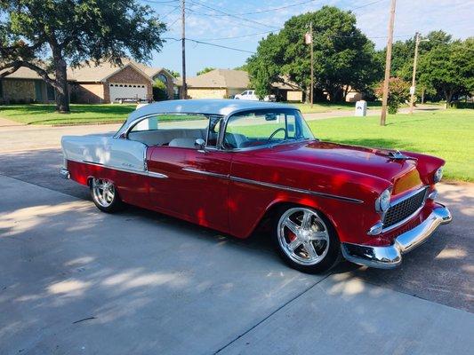 '55 sold by Streetside Classics