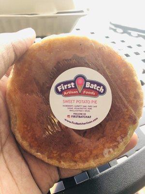 Mini vegan sweet potato pie! The bomb!  IG: @foodgoddessatl