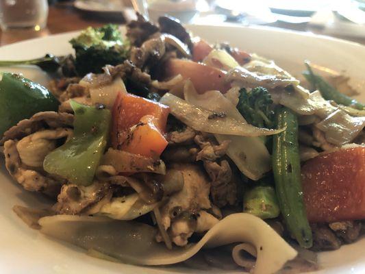 Drunken noodles