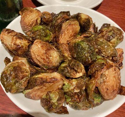 Brussel Sprouts w/Balsamic (very well prepared & tasty)