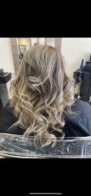 Some blonde highlights