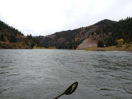 View from the river.