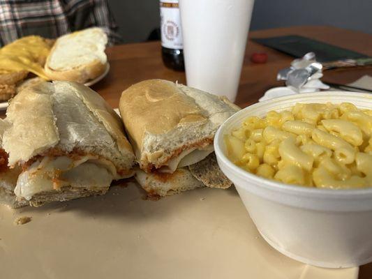 Meatball and cheese platter