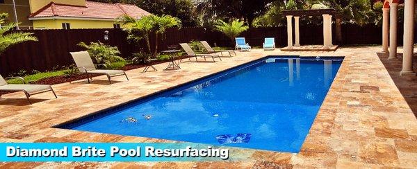 Complete Pool Resurfacing. Licensed and Insured.