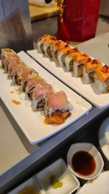 Hamachi zest and 2023 roll