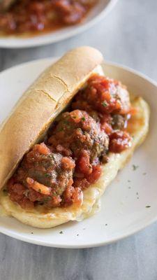 Simple something meat sub San mazano