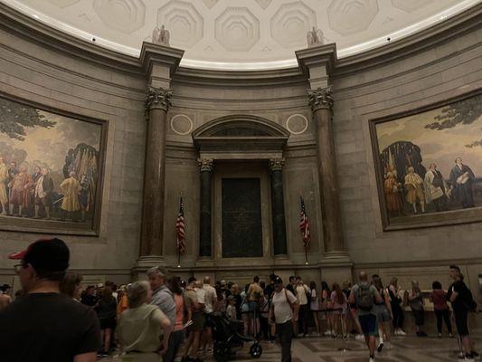 Busy rotunda