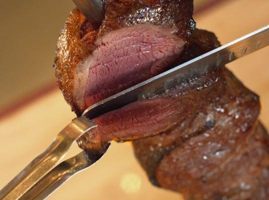 Picanha (Pea-CON-ya) Top Sirloin.