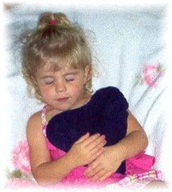 Pillows for all ages! Soothe tummy aches, ear pain & boo boo's with our Little Heartbeat Pillow™