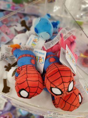 Mini Spider-Man, Stitch, and Angel