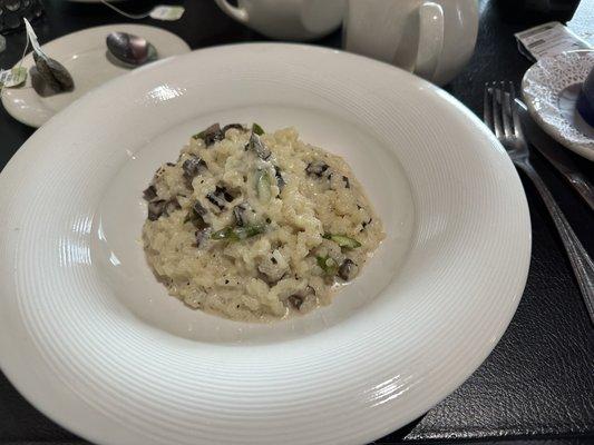 Mushroom and Asparagus Risotto