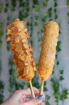 Corn dogs