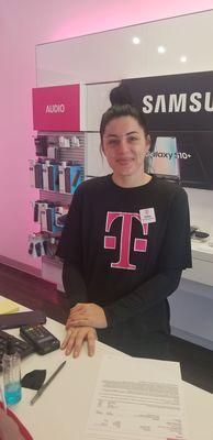 this is ashley, she is an asset to t mobile