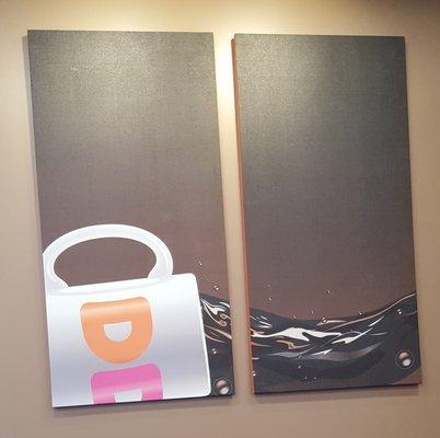 Caffeinated wall art