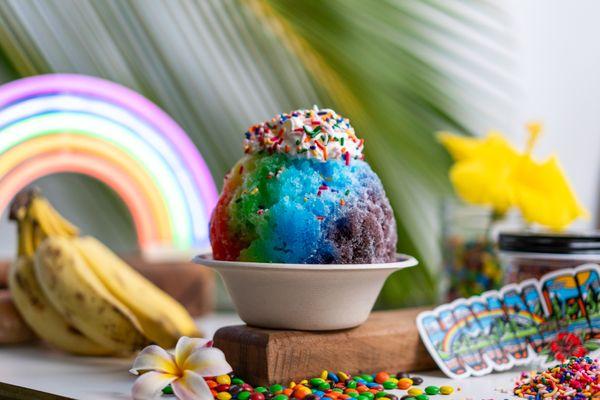 Rainbow Hawaiian Shave Ice