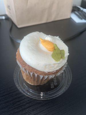 Gluten free carrot cupcake