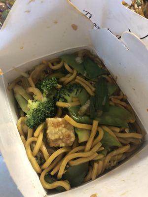 Veggie lo mein