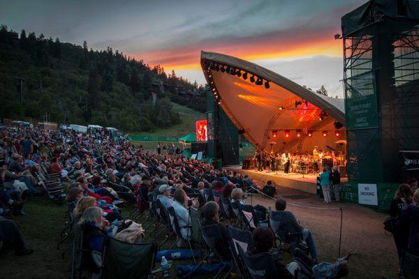 Concert at Deer Valley in Park City, Utah.